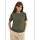 thumbnail image 1 of Camisetas de Corta Extragrandes para Mujer, Cuello Redondo, Holgadas, para Hacer Ejercicio, Informales, de Verano, de Algodón, Verde, XXXL, 1 of 9