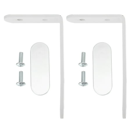 

2pcs L-shaped Corner Brackets Home Furniture Fixer Screen Clips for Fixing