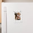 thumbnail image 4 of Customizable Acrylic Fridge Magnet Clip - DIY Decorative Magnetic Holder for Photos and Messages, Ideal for Home and Office Organization,White A, 4 of 5