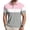 Pink, variant on Uwinwear Men's Polo Shirts Striped printed Short Sleeve Casual Polo Shirts Slim Fit Golf Shirts Big and Tall Summer Outdoor Lightweight Tops,Pink,S