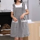 thumbnail image 4 of Ficarrico Canvas smock adulto lindo delantal halter, 4 of 5