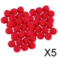 thumbnail image 1 of BELOVING 5x50x Red Clown Noses Bulk Costume Accessory for Performance Birthday Festival, 1 of 10