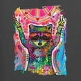 thumbnail image 2 of Dean Russo Cosmic Panda Animal Lover Men's Graphic T-Shirt, Charcoal, 4X-Large, 2 of 6