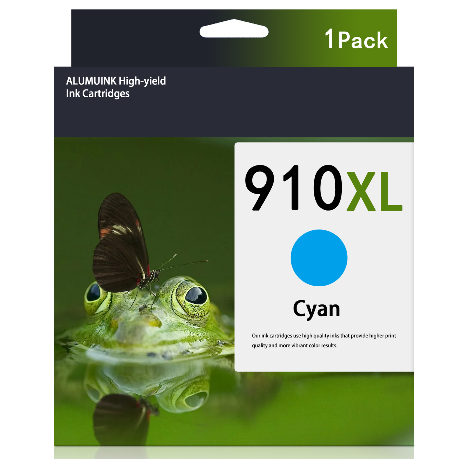 910XL Ink Cartridge (Cyan,1 Pack) Replacement for HP Color Combo Pack