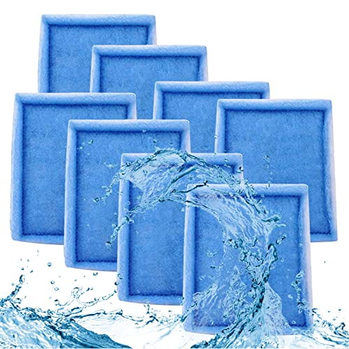 10-20 Gallon Aquarium Filters EZ-Change #2 Filter Cartridge fit Aquarium Filter Cartridge 10 to 20 Power,for Healthier Fish (8 Pcs)