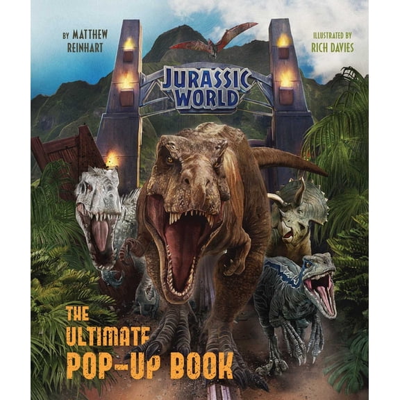 Jurassic World: The Ultimate Pop-Up Book, (Hardcover)