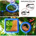 thumbnail image 3 of TS-Molain Fish Feeding Ring, 2pcs for Aquarium Fish Turtle Tank(Blue), 3 of 4