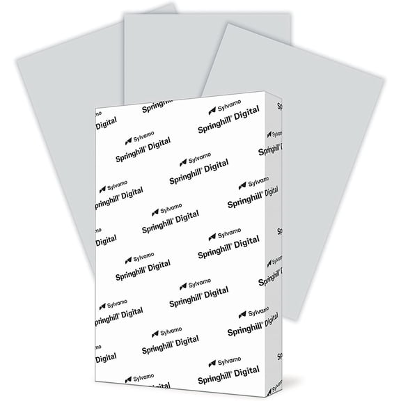 8.5” x 14” Gray Copy Paper, 24lb Bond/60lb Text, 89gsm, 500 (1 Ream) – Colored Printer Paper with Smooth Finish – Versatile and Flexible Computer Paper – 024069R