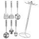 thumbnail image 4 of Stainless Steel Cookware Set Utensils Professional Cooks Perforated 40.50X14.00X14.00CM 6Pcs, 4 of 4