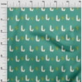 thumbnail image 2 of oneOone Cotton Jersey Dusty Teal Green Fabric Cactus & Sheep Sewing Fabric By The Yard Printed Diy Clothing Sewing Supplies 58 Inch Wide, 2 of 4