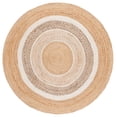 thumbnail image 2 of Safavieh Natural Fiber Riagan Bordered Area Rug, Natural/Ivory, 5' x 5' Round, 2 of 7
