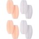 thumbnail image 1 of BRILLAR Cojines para tirante de sujetador - Almohadilla de silicona antideslizante para aliviar el dolor de hombros (blanco/rosa, 8 piezas), 1 of 5