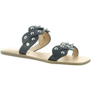 Marc Fisher Bodil Womens Sandal 10 Navy