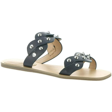 Marc Fisher Bodil Womens Sandal 10 Navy