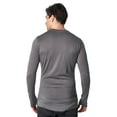 thumbnail image 3 of Merino Wool Base Layer Mens - 100% Merino Wool Shirts for Men Thermal Underwear Long Sleeve T-Shirt for Hiking Hunting, 3 of 6