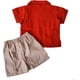 thumbnail image 3 of Guayabera para Bebé Pañalero con Short, Conjunto Mexicano de 2 Piezas para Niño, Guayabera Infantil de Manga Corta, 3 of 3