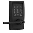 thumbnail image 1 of Schlage Encode Smart Lock Wifi Lever Century Matte Black, 1 of 1