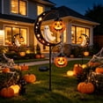thumbnail image 6 of Solar Halloween Garden Stake Light, Ghost Pumpkin LED Yard Decoration, Waterproof Outdoor Light for Garden Patio 12.2x6.3x2.76in, 6 of 8