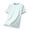 BU2, variant on Mens Ice Silk Loose Fit Short Sleeve T Shirt Athletic Workout Casual Gym Top,Light Green,SIZE:XXXXXXXL