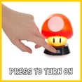 thumbnail image 3 of Paladone Super Mario Bros. Mushroom 3D Night Light - Lámpara decorativa coleccionable, 3 of 5