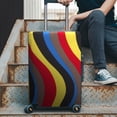 thumbnail image 6 of DODAMOUR Travel Luggage Cover Suitcase Protector, Washable Suitcase Cover, Elastic Suitcase Protective Cover (M, Corrugation), 6 of 6