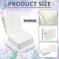 thumbnail image 2 of 60 Sheets Watercolor Sketchbook 2.5x2.5 Inch Portable Tearable Mini Painting Notebook Artist Painting Drawing Paper Book White, 2 of 5