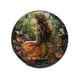 thumbnail image 4 of Adorno colgante de hada, de , decoración de , placa decorativa plana 2D, decoración de pared, navideña para el hogar, porche y jardín. Estilo B, 4 of 8