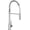 Polished Chrome, variant on Rohl R7521SB Lux 1.8 GPM Single Hole Pre-Rinse Pull Down Kitchen Faucet - Stainless Steel