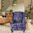 thumbnail image 6 of yotijay Elastic Wingback Chair Cover Armchair Slipcovers Chair Protector Couch Furniture, 6 of 9