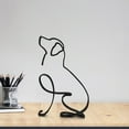 thumbnail image 4 of Escultura artística minimalista de perro Golden Retriever en oferta en Huayishang. Oferta de artículos de decoración de escritorio. Escultura artística minimalista de perro., 4 of 7