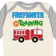 thumbnail image 4 of Inktastic Future Firefighter Kids Fireman Boys Long Sleeve Baby Bodysuit, 4 of 5