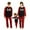 Christmas Plaid-2021, variant on GRNSHTS Matching Family Pajamas Sets Christmas PJ's with Letter Printed Long Sleeve Tee and Plaid Pants Loungewear(Red-tree,Kids 2/3T)