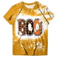 thumbnail image 4 of Akiihool Womens Halloween Costumes 2026 Women's T Shirts Short Sleeve Tees Sunflower Graphic Loose Summer Tops Yellow,M, 4 of 5