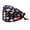 Dark Blue, variant on Unisex Floral Cap For Doctors Beauticians Proof Gourd Hat Comfortable Breathable Adjustable Design Navy One Size