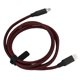 thumbnail image 4 of Cable de datos magnético PD de 1,2 M y 100 W, Micro USB súper tipo C para conector IOS, cable de carga rápida, 4 of 8