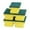 Yellow-EB-home supplies, variant on LEFTHIGH Home Compressed Wood Pulp Sponge Natural Kitchen Dishwashing Eco-Friendly Expandable Water Absorbent Oil-Free Cleaning Reusable Household Scrubber Christmas Decorations for Home
