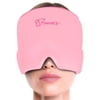 TheraICE Headache Relief Cap, Migraine Ice Pack Mask Products, Women Cooling Gel Hat, Face Cold Compress Head Wrap for Her Stress. Great Birthday Gift for Mom, Sister, Grandma, Girlfriend, & Teacher