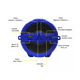 thumbnail image 2 of Bocina Bluetooth Radio Fm Usb Color Azul, 2 of 3