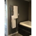 thumbnail image 2 of Amba Jeeves DSP Model D Straight 20-Bar Hardwired Towel Warmer - Silver, 2 of 2