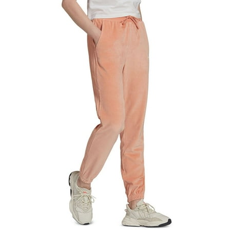 adidas Women's Slim Joggers Orange Size Medium