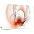 thumbnail image 2 of Nébuleuse Galactique Fractale Rouge - Toile d'Art Mural Abstrait, 2 of 3