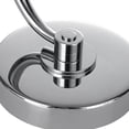 thumbnail image 3 of Uttermost Waveney Iron Metal and Crystal Drink Table in Polished Nickel, 3 of 5