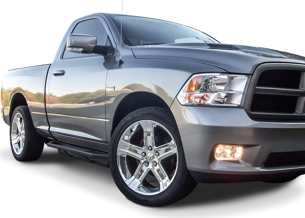Drilling Required for Some Models Nerf Bar | Side Steps | Side Bars HD Ridez Side Steps Aluminum Armor Compatible with Dodge Ram 1500 2009-2018 Crew Cab /& Ram 2500 3500 2010-2020
