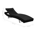 thumbnail image 5 of vidaXL Patio Lounge Chairs with Adjustable Backrest Sunloungers Textilene, 5 of 27