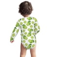 thumbnail image 3 of Cotton Baby Onsies, Cute Forest Green Limes Unisex Newborn Baby Long Sleeve Bodysuit Infant Outfit Toddler Baby Boy Clothes for Boys Girls, 3 of 7