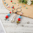 thumbnail image 2 of 150Pcs Blank Beadable Keychain Bars,Metal DIY Bead Keychain Bar Charms Eady Detachable Key Chain Making Accessories, 2 of 6
