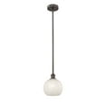 thumbnail image 6 of Innovations Lighting - White Mouchette - 1 Light Stem Hung Mini Pendant In, 6 of 7