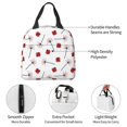 thumbnail image 4 of Disketp Ladybug With Dandelion for Insulated Lunch Bag for Women and Men, Perfect for Work, Hiking, Picnic, 4 of 8