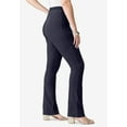thumbnail image 3 of Roaman's Women's Plus Size Comfort Stretch Bootcut Jean, 3 of 6