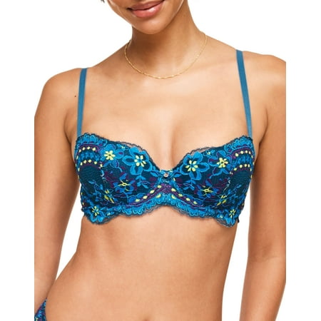 Adore Me Nicholette Contour Balconette Women s Bra Plus and Regular Sizes